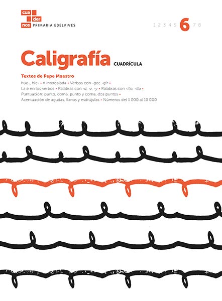CUADERNO CALIGRAFIA 6 (CUADRICULA)
