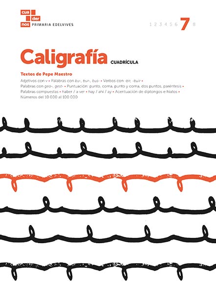 CUADERNO CALIGRAFIA 6 (CUADRICULA)