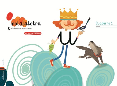 MOLA LA LETRA NIVEL 2 4 A�OS (PAUTA) LETRILANDIA