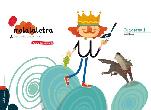 MOLA LA LETRA NIVEL 2 4 A�OS (CUADRICULA) LETRILANDIA