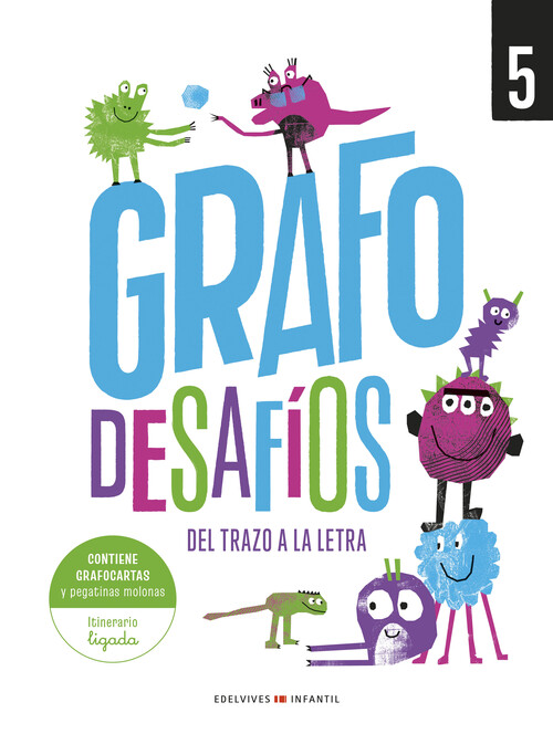 GRAFO DESAFIOS DEL TRAZO A LA LETRA 5 2025
