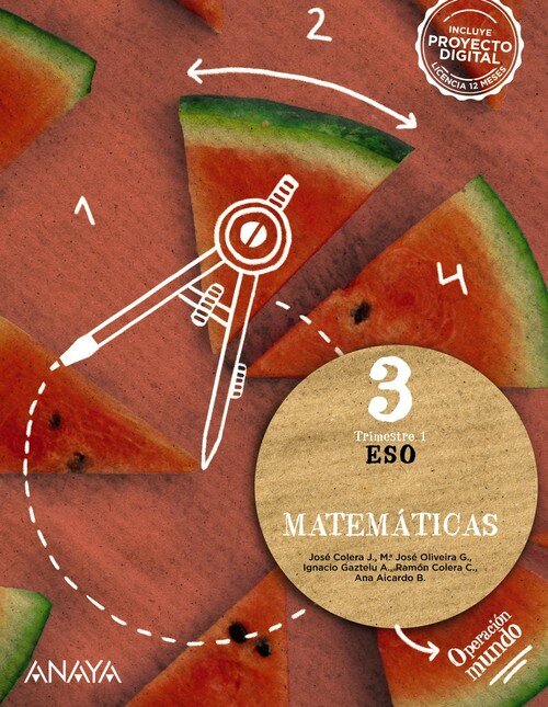 MATEMATICAS 3 ESO 2022 OPERACION MUNDO