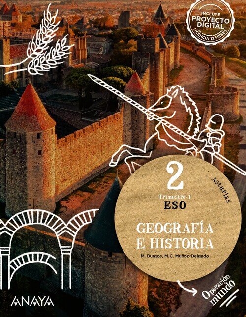 GEOGRAFIA E HISTORIA 2 ESO ASTURIAS 2023
