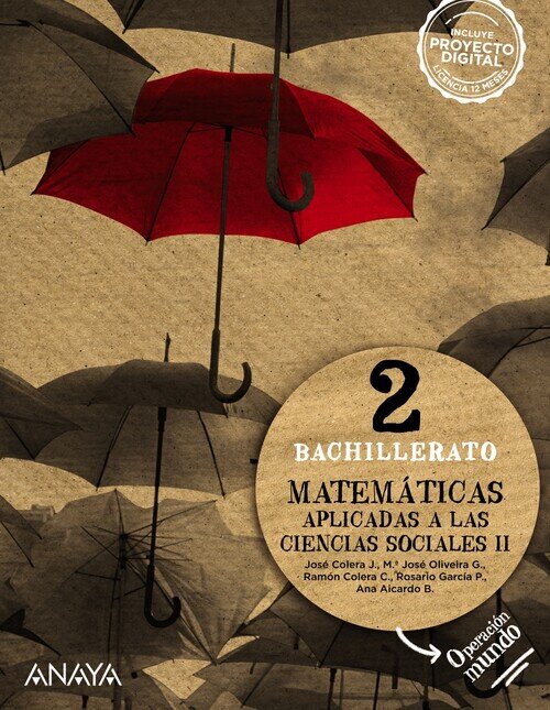 MATEMATICAS CCSS 2 BACH 2023