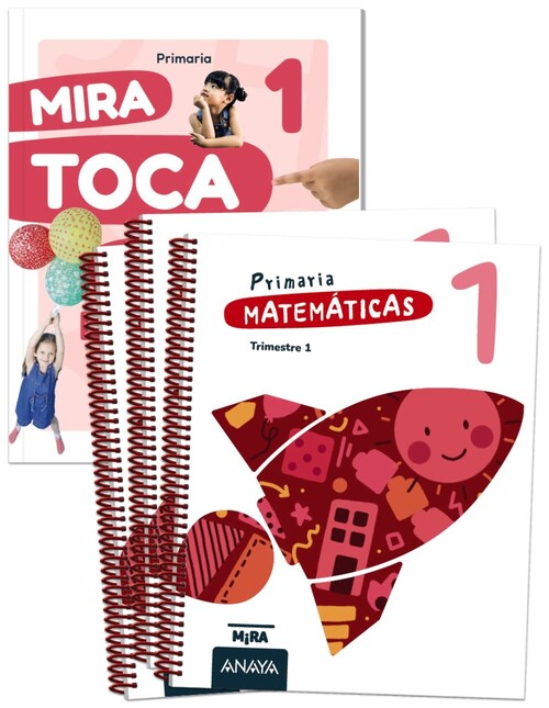 MATEMATICAS 1 EP MIRA, TOCA, SIENTE... LAS MATES 1