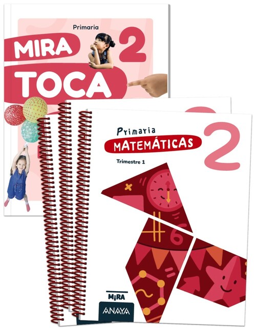 MATEMATICAS 2 EP MIRA, TOCA, SIENTE... LAS MATES 2