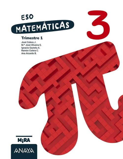 MATEMATICAS 3 ESO MIRA