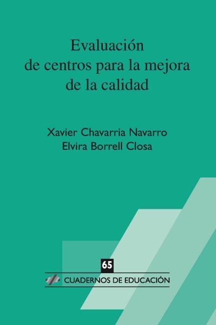 EVALUACION DE CENTROS PARA LA MEJORA DE LA CALIDAD