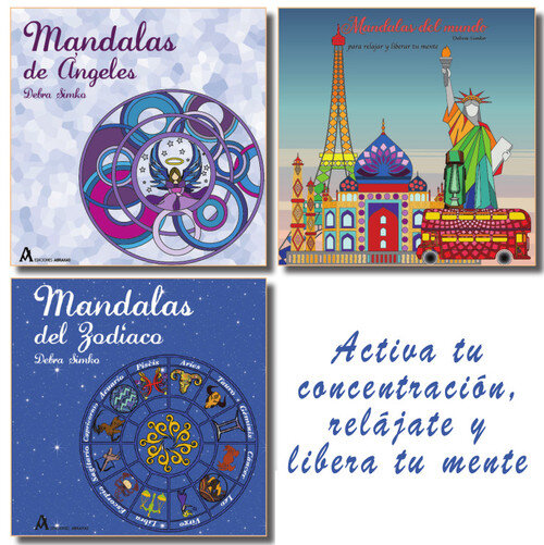 PACK 3 MANDALAS AFRICA NATURALEZA TATUAJES