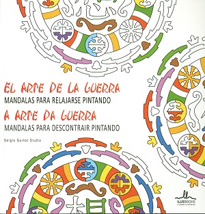 MANDALAS ARTE DE LA GUERRA PARA RELAJARSE PINTANDO