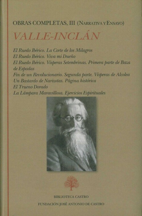 RAMON DEL VALLE-INCLAN III(NAR/ENSAYO)
