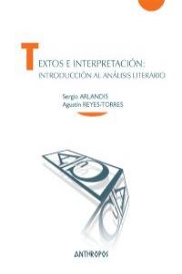 TEXTOS E INTERPRETACION INTRODUCCION AL ANALISIS LITERARIO