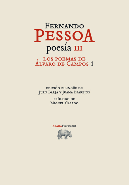 POEMAS DE ALVARO DE CAMPOS 1, LOS