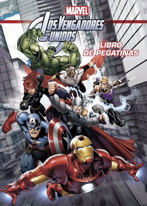 VENGADORES UNIDOS.LIBRO DE PEGATINAS