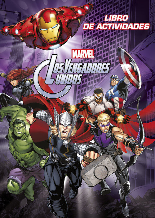 VENGADORES UNIDOS.LIBRO DE ACTIVIDADES