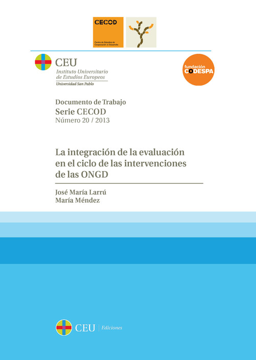 INTEGRACION DE LA EVALUACION EN EL CICLO DE LAS INTERVENCION