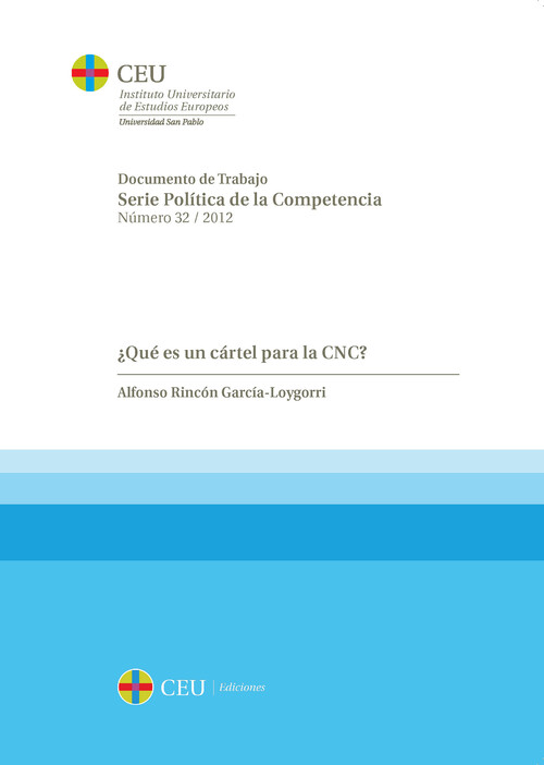 QUE ES UN CARTEL PARA LA CNC?