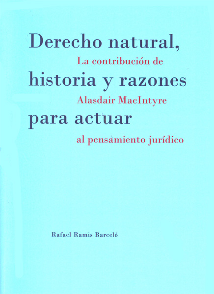 DERECHO NATURAL, HISTORIA Y RAZONES PARA ACTUAR. LA CONTRIBU