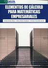 ELEMENTOS DE CALCULO PARA MATEMATICAS EMPRESARIALES
