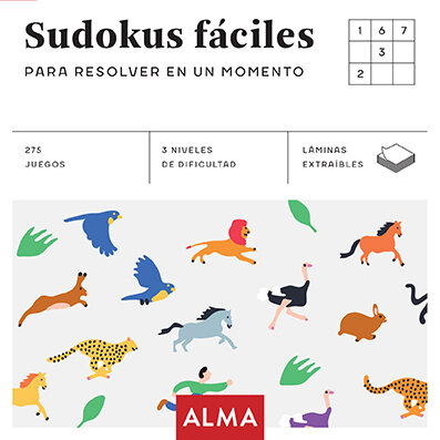 SUDOKUS FACILES PARA RESOLVER EN UN MOMENTO