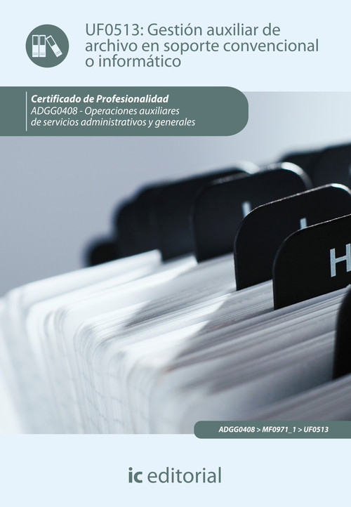 GESTION AUXILIAR DE ARCHIVO EN SOPORTE CONVENCIONAL