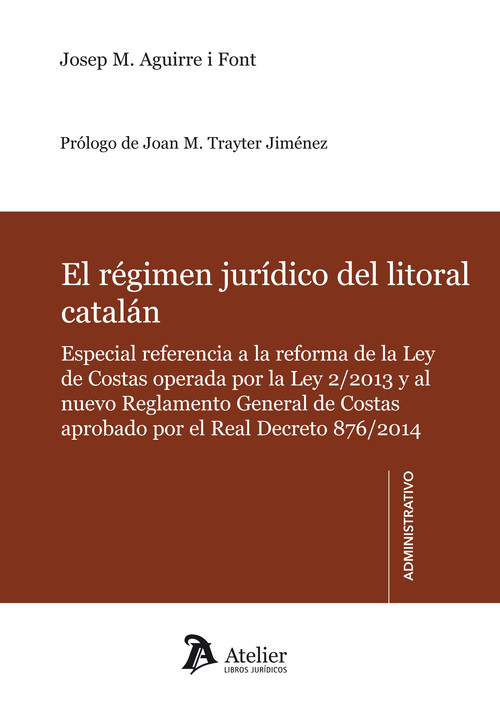 REGIMEN JURIDICO DEL LITORAL CATALAN