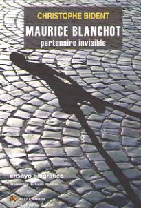 MAURICE BLANCHOT PARTENAIRE INVISIBLE