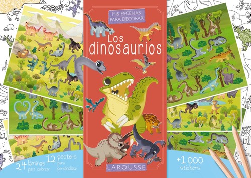 DINOSAURIOS,LOS-MIS ESCENAS PARA DECORAR (CON 1000 STICKERS