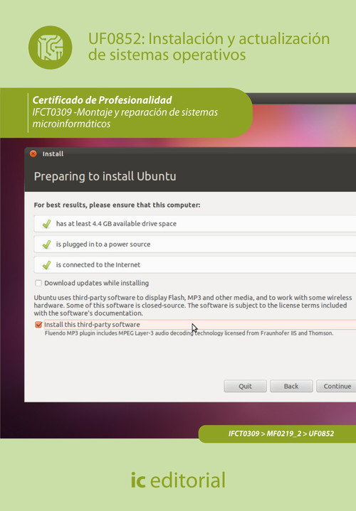 INSTALACION Y ACTUALIZACION DE SISTEMAS OPERATIVOS. IFCT0309