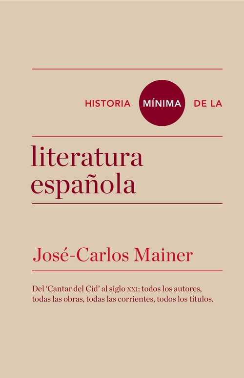 HISTORIA MINIMA DE LA LITERATURA ESPA�OLA