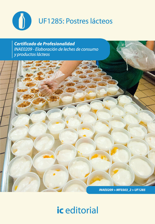 POSTRES LACTEOS. INAE0209 - ELABORACION DE LECHES DE CONSUMO