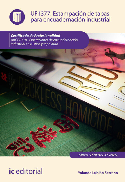 ESTAMPACION DE TAPAS PARA ENCUADERNACION INDUSTRIAL. ARGC011