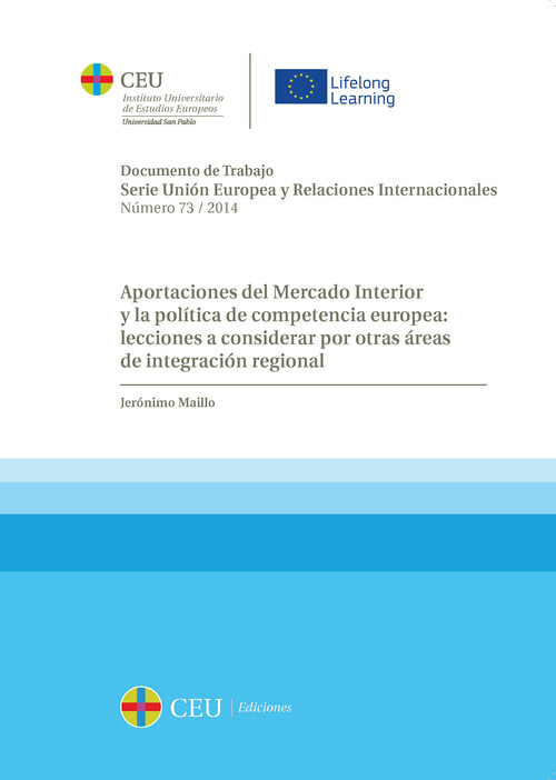 APORTACIONES DEL MERCADO INTERIOR Y LA POLITICA DE COMPETENC