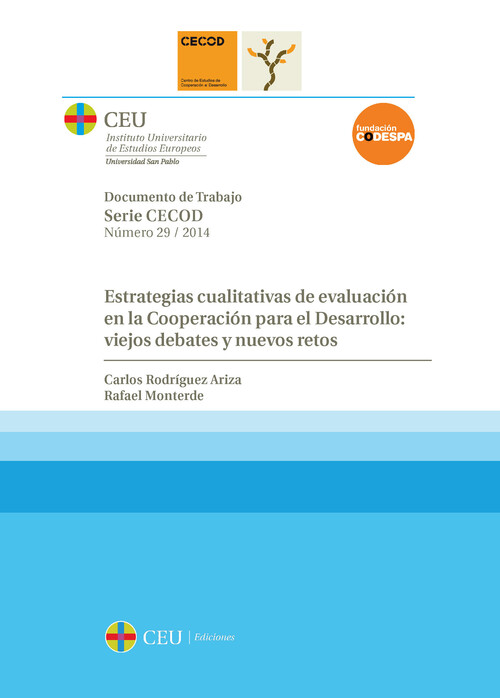 ESTRATEGIAS CUALITATIVAS DE EVALUACION EN LA COOPERACION PAR
