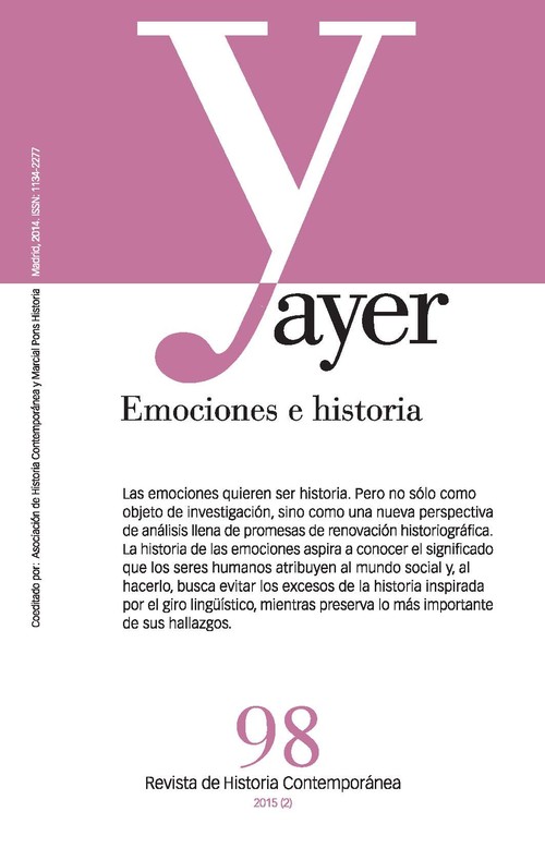 REVISTA AYER 98 EMOCIONES E HISTORIA