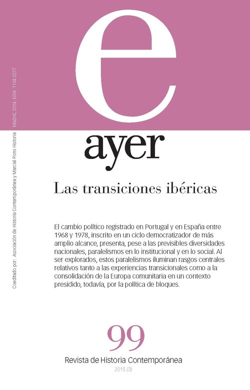 REVISTA AYER 99 LAS TRANSICIONES IBERICAS
