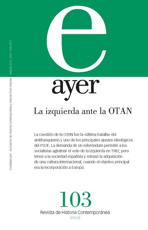 REVISTA AYER 103 LA IZQUIERDA ANTE LA OTAN