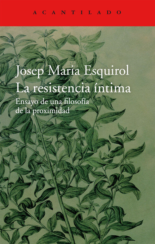 RESISTENCIA INTIMA,LA