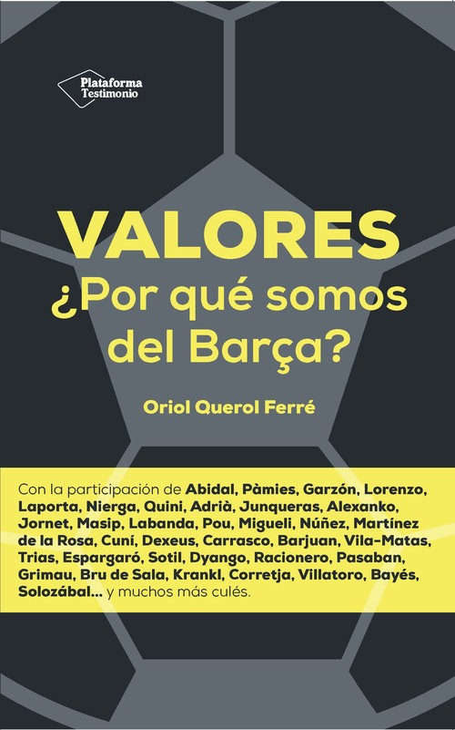 VALORES.POR QUE SOMOS DEL BARA