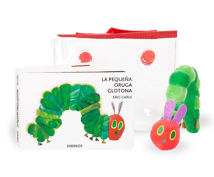 PEQUE�A ORUGA GLOTONA CON PELUCHE