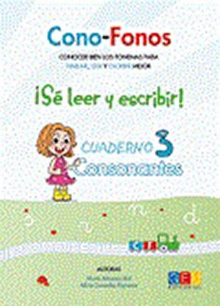 CONO-FONOS 3 CUADERNO 5 CONSONANTES SE LEER Y ESCRIBIR!