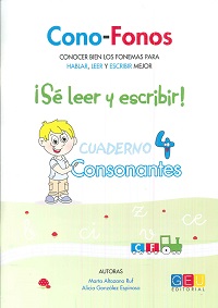 CONO-FONOS 3 CUADERNO 4 CONSONANTES SE LEER Y ESCRIBIR!