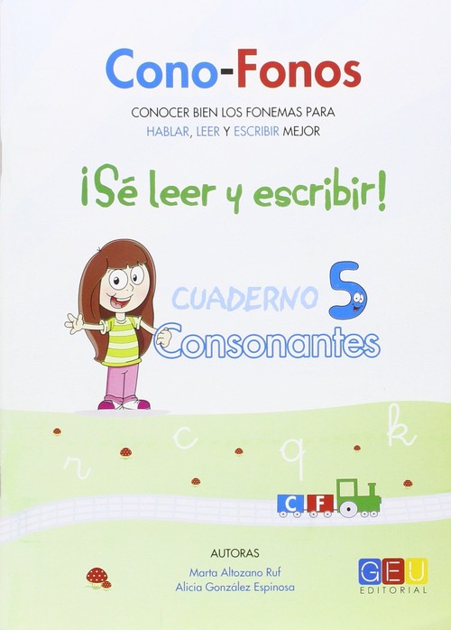 CONO-FONOS 3 CUADERNO 5 CONSONANTES SE LEER Y ESCRIBIR!