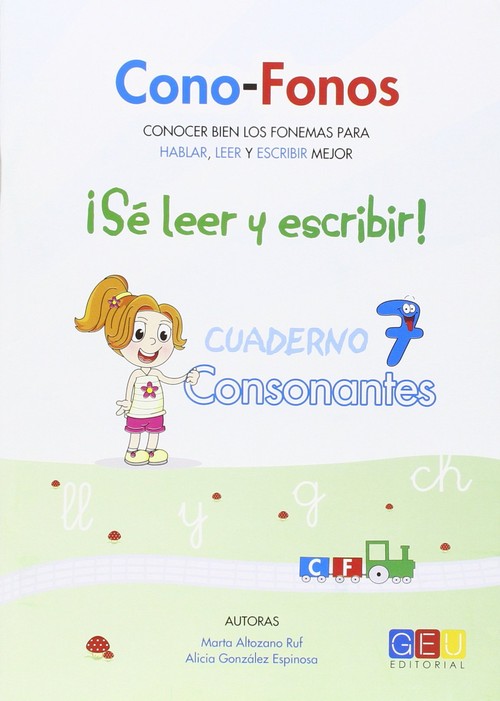 CONO-FONOS 3 CUADERNO 7 CONSONANTES SE LEER Y ESCRIBIR!