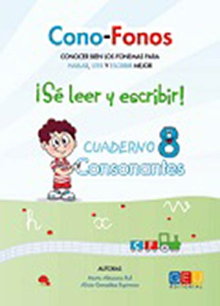 CONO-FONOS 3 CUADERNO 8 CONSONANTES SE LEER Y ESCRIBIR!