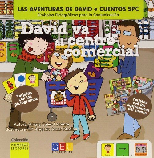 DAVID VA AL CENTRO COMERCIAL. CUENTO CON PICTOGRAMAS