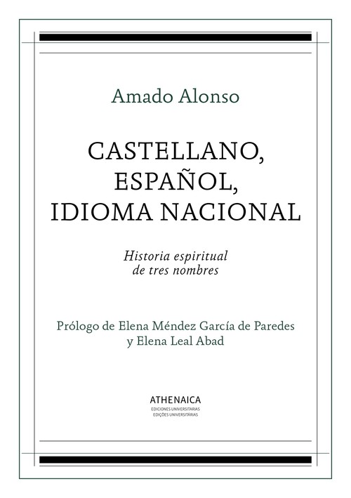 CASTELLANO, ESPA�OL, IDIOMA NACIONAL