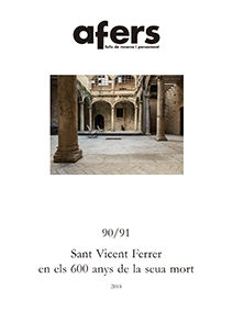 SANT VICENT FERRER EN ELS 600 ANYS DE LA SEUA MORT