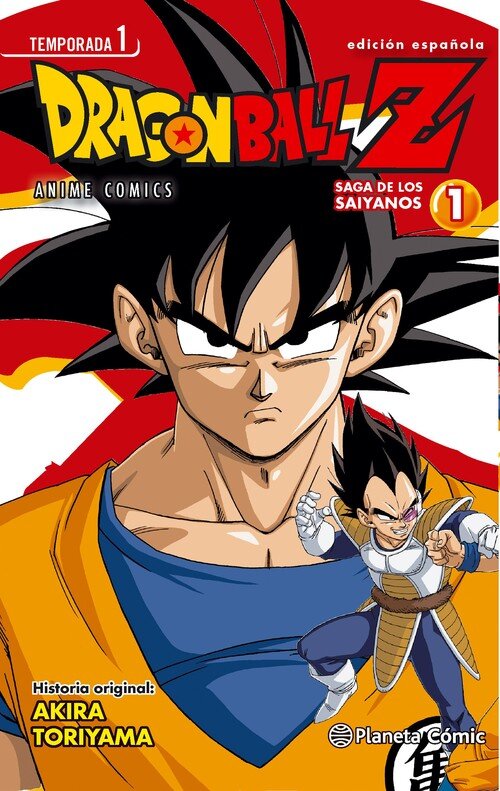 DRAGON BALL Z ANIME SAGA DE LOS SAYANOS N? 01