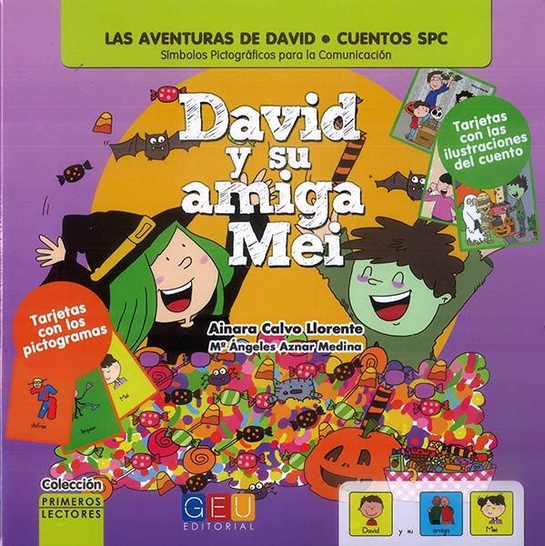 DAVID Y SU AMIGA MEI-CAJA (TARJETAS CON ILUSTRA.DEL CUENTO)